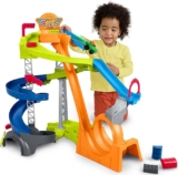 Pista de juguete Hot Wheels Fisher-Price baja a un excelente precio