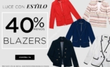 40% de descuento en blazers en la tienda en línea de Julio
