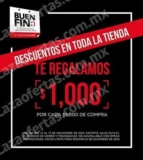 Ofertas en Julio El Buen Fin 2014: descuentos en toda la tienda y $1,000 de regalo por cada $5,000 de compra