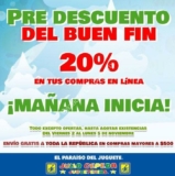 Promoción Julio Cepeda Pre Buen Fin 2018: 20% de descuento en compras en línea