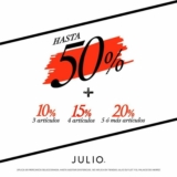 En Julio Rebajas de Temporada: hasta 50% de descuento + hasta 20% adicional