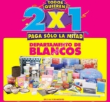 Ofertas Julio Regalado 2015: 2×1 en departamento de blancos del 5 al 9 de agosto