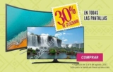 Ofertas Julio Regalado 2017: 30% de descuento en todas las pantallas en tienda en línea