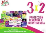 Ofertas Julio Regalado 2017: 3×2 en protección femenina e incontinencia