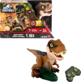 Jurassic World dinosaurio T-Rex a control remoto baja a un excelente precio