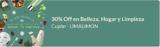 Código Jüsto de 30% de descuento en belleza, hogar y limpieza