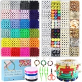 Kit para hacer pulseras con 6000 piezas baja a su menor precio