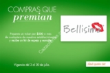 Kit de espejo y esmalte de Bellísima GRATIS si compras $500 pesos o más en tiendas de Galerías Coapa