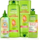 Kit Garnier Fructis Adiós Esponjado con shampoo + acondicionador + crema para peinar + tratamiento keratina baja a un gran precio
