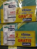 Labello gratis en la compra de 2 cajas de Kleenex