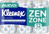 Papel higiénico Kleenex Zen Zone con 12 rollos baja de precio