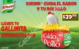 Alcancía de gallinita en los empaques de Knorr Suiza a $39.90