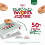 Docena glaseada original a mitad de precio en Krispy Kreme este fin de semana