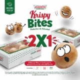 2×1 en Krispy Kreme Bites continúa en 2022