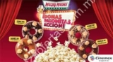 Promoción Krispy Kreme Cinemex: 2×1 en ticket de compra