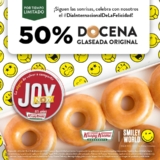 Docena glaseada original Krispy Kreme a mitad de precio este fin de semana
