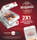 Krispy Kreme Hot Sale 2021: 2×1 en medias docenas