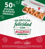 Promoción Krispy Kreme Día de la Independencia: 50% de descuento en docenas glaseadas originales