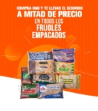 Ofertas La Comer fin de semana: 2do a mitad de precio en frijoles empacados, pañales, dulces y más