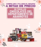 Ofertas La Comer Fin de semana: 2do a mitad de precio en chocolates, cremas faciales, pastas finas y más