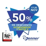 Promoción laboratorios Jenner Buen Fin 2017: 50% de descuento en ultrasonido y rayos X