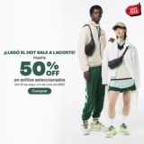 Lacoste Hot Sale 2023: Hasta 50% de descuento