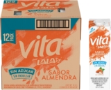 Leche de almendras Lala Vita sin Azúcar 12 pack de 960 ml baja a un precio buenísimo