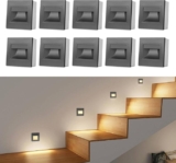 Juego de 10 luces LED para escalera o pasillo bajan de precio