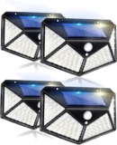 Juego de 4 luces LED para exteriores con recarga solar bajan de precio