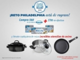 Promoción Philadelphia: Llévate una olla o sartén al comprar $60 en productos + $30 pesos