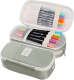 Estuche lapicera con 3 compartimentos baja a un excelente precio