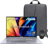 Laptop Asus Vivobook 16 con Core i9, 16 GB de RAM, 512 GB de SSD, mouse y mochila baja a su menor precio