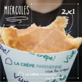 Promoción Le Crepe Parisienne: 2×1 en crepas todos los miércoles