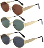 Paquete de 3 lentes de sol con protección UV bajan a un precio buenísimo