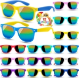 12 pack lentes de sol de neón para fiestas bajan de precio + cupón adicional