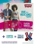 Promoción Levis de toalla de regalo en compras de $2,500