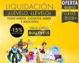 Cupón Linio 15% de descuento en niños, juguetes, bebés y mascotas con el código BULLEVE15