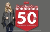Liquidación de temporada Mabel: 50% de descuento en mercancía seleccionada