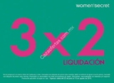 Liquidación en Women’s Secret: 3×2 en mercancía con etiqueta color naranja