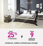 En Liverpool hasta 25% de descuento y 9 meses sin intereses en blancos y toallas