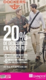Promoción Liverpool: 20% de descuento en ropa Dockers