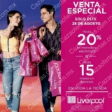 Venta Especial Liverpool 28 de agosto 2020