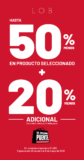 Promoción LOB El Mejor Puente: Hasta 50% de descuento + 20% adicional