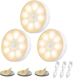 Juego de 3 luces LED con sensor de movimiento bajan a su menor precio