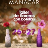 En Manacar taller gratuito para hacer floreros con botellas este fin de semana