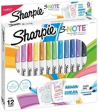 Marcadores creativos de colores Sharpie S-Note con 12 piezas baja de precio