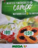 Ofertas Martes y Miércoles del Campo 10 y 11 de julio de 2018 en Soriana Mega