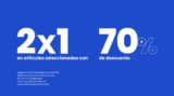 En Martí 2×1 en productos rebajados con hasta 70% de descuento