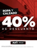 En Martí Outlet 40% de descuento en ropa y calzado