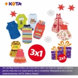 Regalos navideños para mascotas al 3×1 y al 2×1 en Maskota